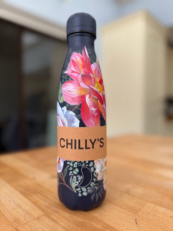 Chilly’s Original 500ml Bottle – Climbing Camellia