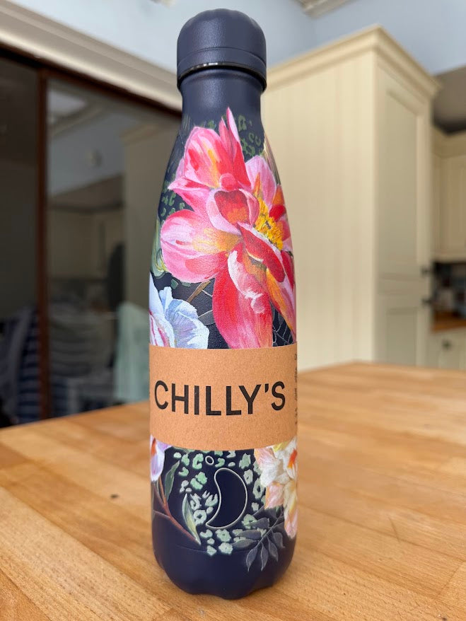 Chilly’s Original 500ml Bottle – Climbing Camellia